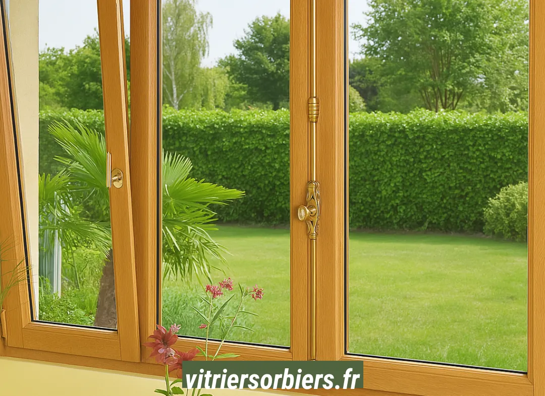 Installation de fenêtre en bois sur mesure Sorbiers